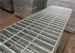 China ISO9001 Step Board Galvanized Steel Grating Walkway Pressure Resistance Welding wholesale