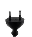 EU Power Cord 2.5A 250V 90 Degrees Hair Straightener Swivel Cable