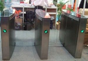 China Indoor IC Card Versatile Flap Swing Arm Barrier for Subway wih 304# Stainless Steel Plate wholesale