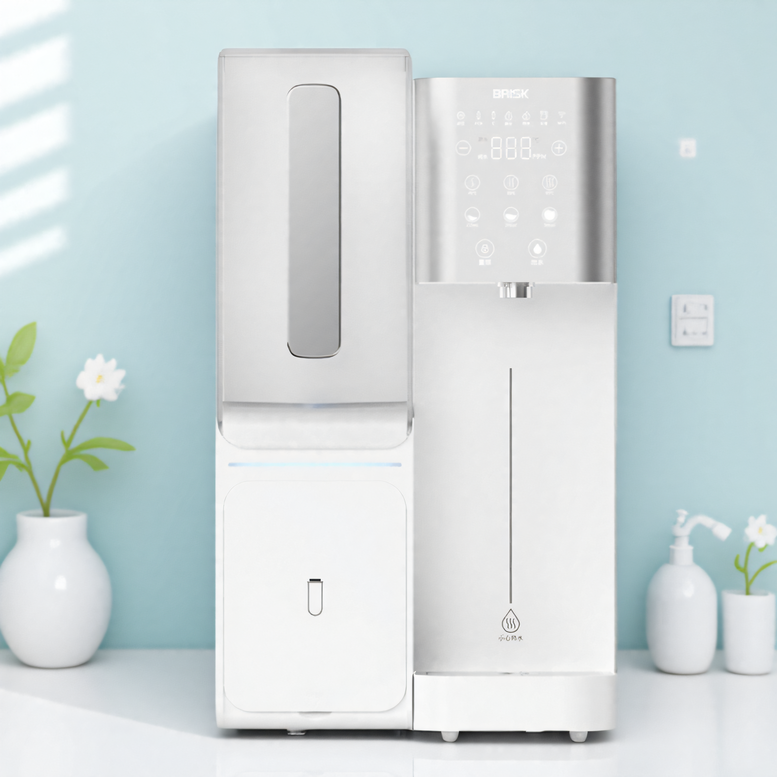 Composite Filter RO Water Purifier with 0.0001 Micron Filtration Accuracy