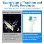 Safety Harmless Medical Clinical Digital Infrared Thermometer , Non Contact Baby