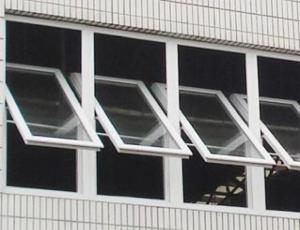 China Broken Bridge Aluminum Top Hung Window , Building Aluminium Windows Insulation wholesale