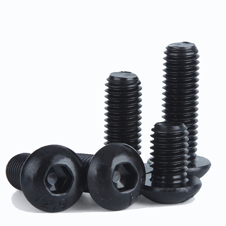 304 Stainless Steel ISO7380 Half Round Head Hexagonal Pan Head Screw
