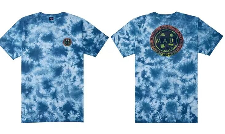 Custom Sublimation Printed T Shirts Short Sleeve Tie Dye T Shirts Men