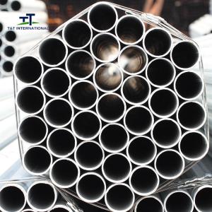 China Pipeline Systems Galvanised Steel Tube , Galvanised Metal Tube 33mm High Strength wholesale