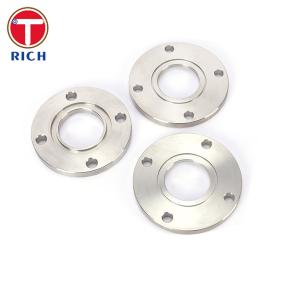 China DIN 2630 Stainless Steel Exhaust Flange 304 Forged Flat Welding Butt Welding Punched Valve Flange wholesale