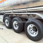 TITAN Large Capacity Aluminum Oil Diesel Fuel Tanker Trailer 3 Axle 4 Compartmen