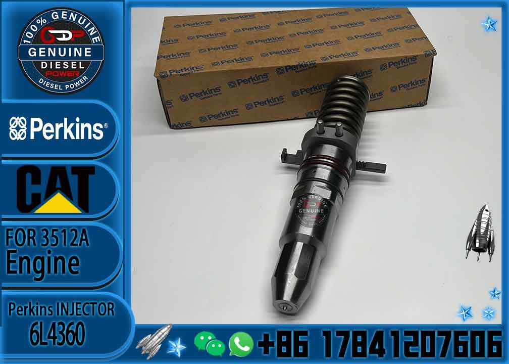 Common rail injector fuel injecto 6L4360 0R-8338 111-3718 10R-1252 for 3512A Excavator 3512/3516/3508