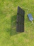 Compact 3-Foldable Solar Charger With Customized Waterproof Polyester Bag