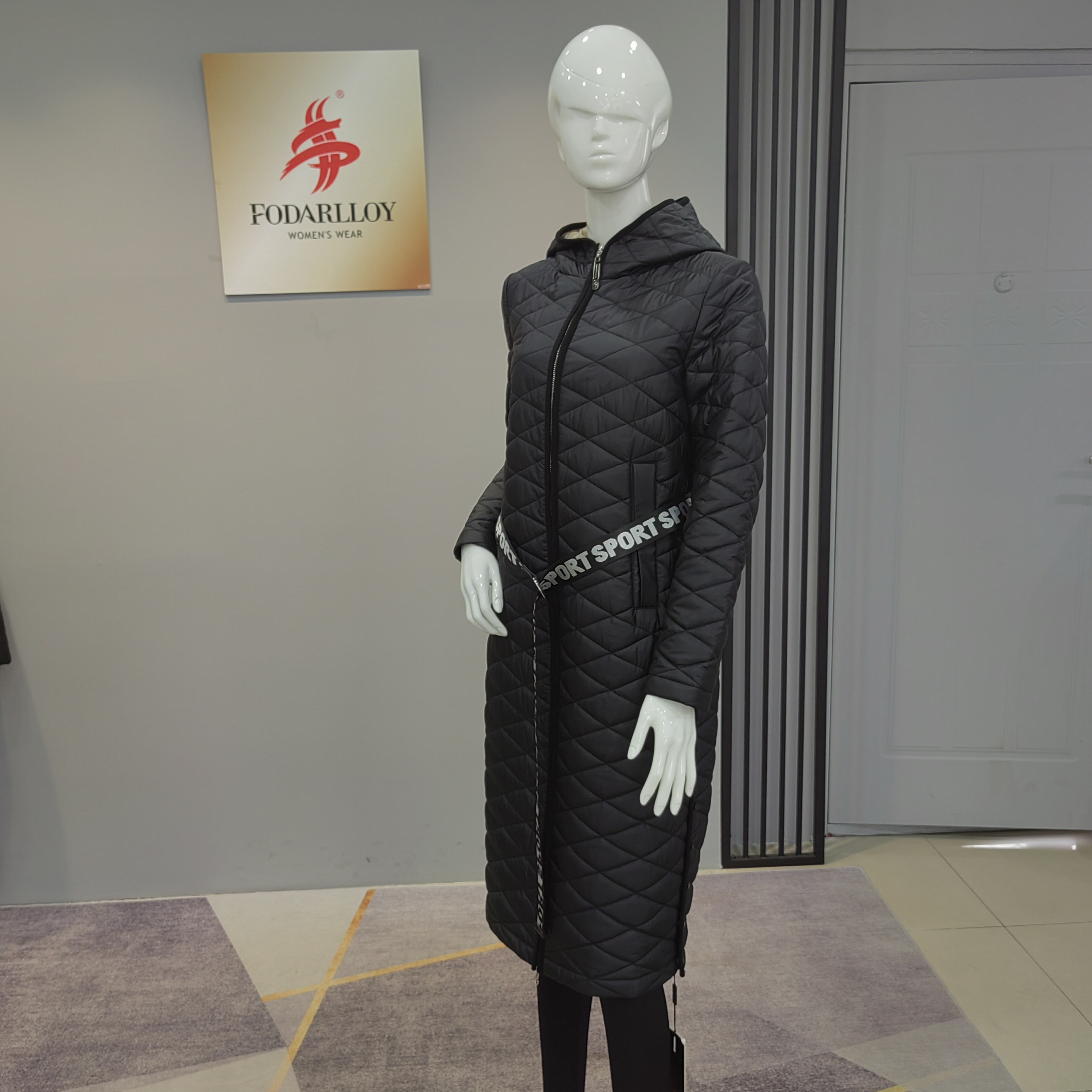 FODARLLOY 2022 New Hooded Winter Collection cotton-padded clothes slim long down winter jackets women coats