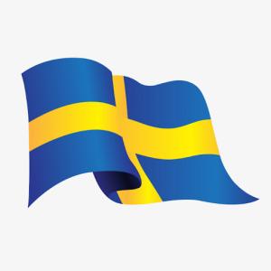 China Ready Stock 100% Polyester Flags Flying Style Sweden National Flag wholesale