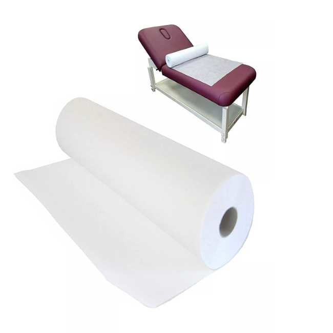 Nonwoven Hospital Bed Paper Roll Waterproof Smooth Examination Couch