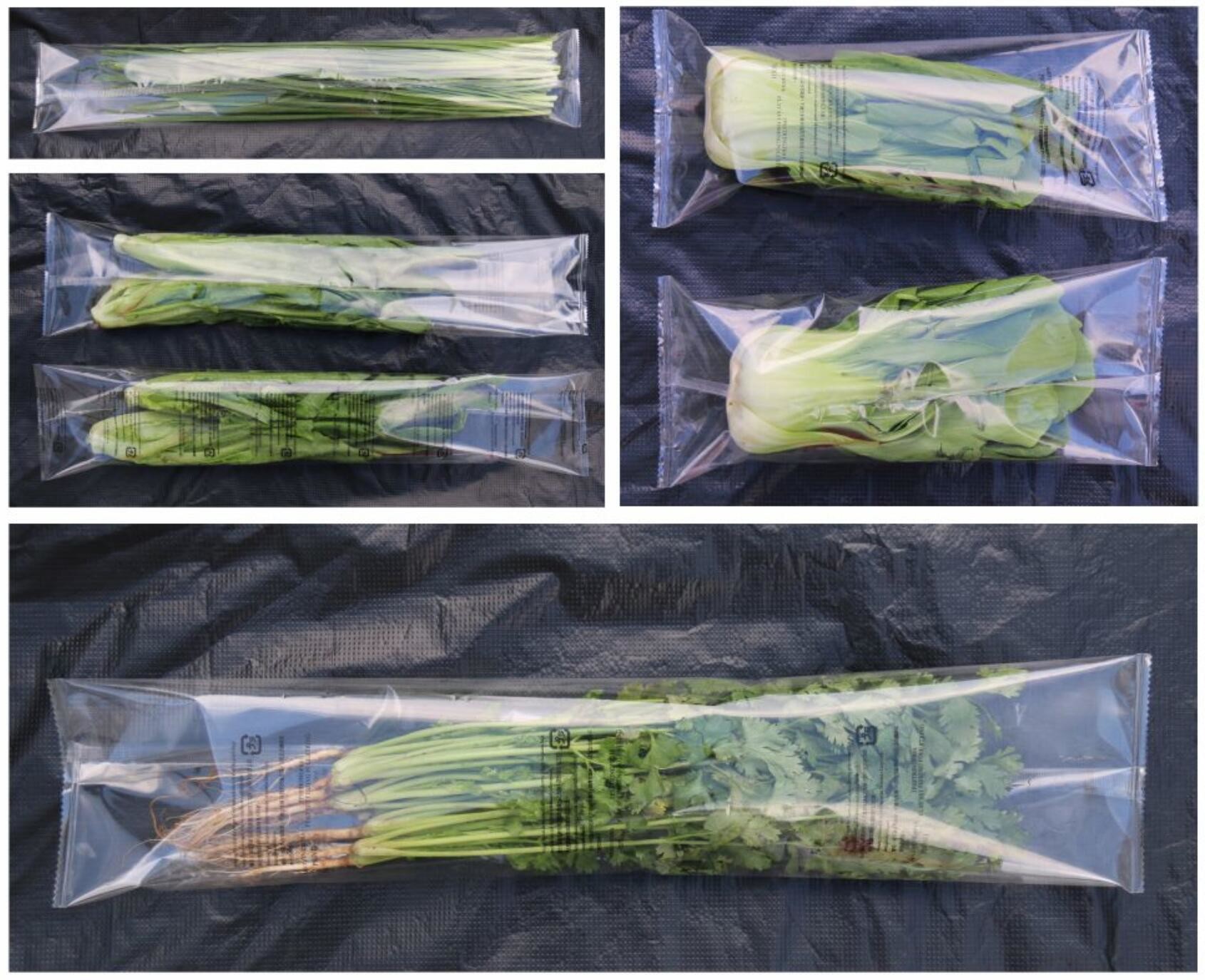 50bags/Minute Pillow Broccoli Vegetable Wrapping Machine