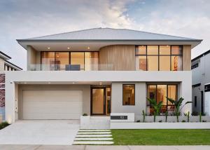 China Luxury Prefab Villa 2 Story Steel Frame Modular Home US / AU / EU Standard Prefabricated House Kits wholesale