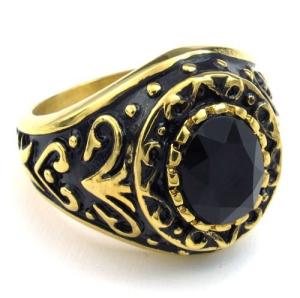 China Tagor Jewelry Super Fashion 316L Stainless Steel Casting Ring PXR304 wholesale