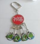 New fashion design 1.2mm - 3.0mm Promotional Metal Keyrings