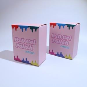 China Custom Cute Design Gel Polish Boxes Packaging Beauty Product Packaging Wholesale wholesale