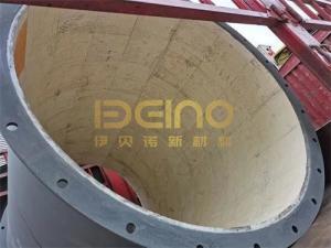 China Smooth Surface Welded Ceramic Chute Lining Wear Resistant wholesale
