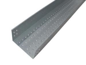 China Exterior Building Cable Tray Hot Dipped Galvanized Ventilated Customized Colors wholesale