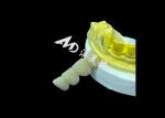 Customized Smooth Surface Zirconia Dental Crown High Biocompatibility Stain