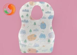 China Portable Disposable Waterproof Drool Bibs Hygiene Anti Liquid Stay Dry Light Weight wholesale