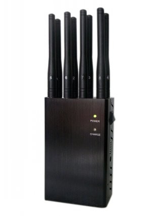 10Bands Handheld Jammer for cellphone ,Wi-Fi ,Lojack & GPS Jammer