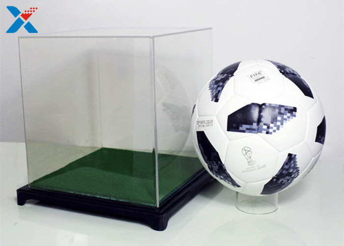Multi Functional Acrylic Packaging Box , Acrylic Display Box For Basketball / Soccer