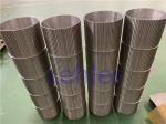 Sea Water Filtration Wedge Wire Screen Strong Construction ISO Certification