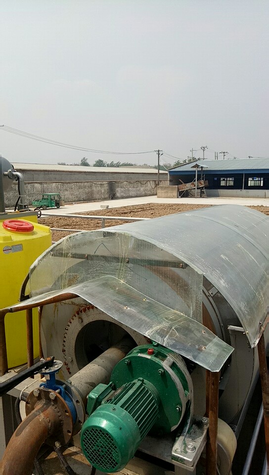 Customized 250cbm/h Koi Rotary Drum Filter for RAS Recirculating Aquaculture Systems