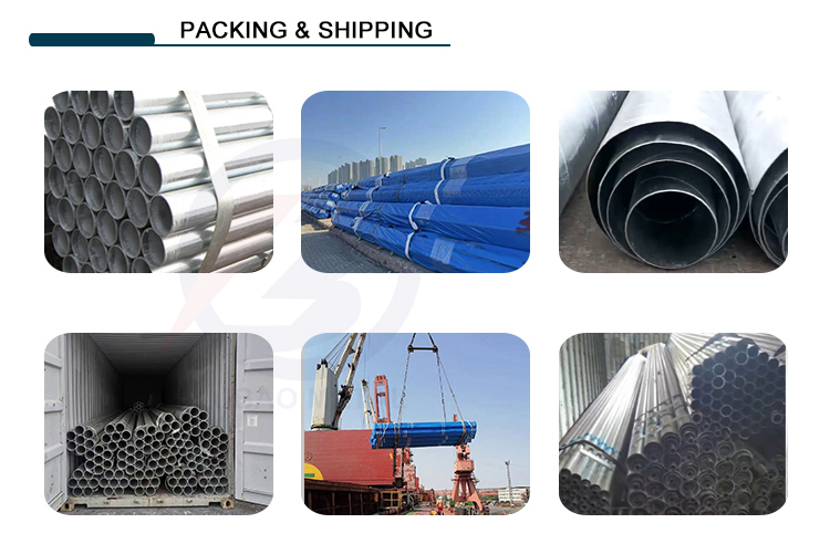 Galvanized Pipe Per Foot Customized Galvanized Seamless Steel Pipe Tube Round Invoicing by Actual Weight Special Pipe Other