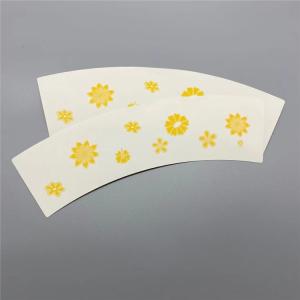 China Food Grade Paper Cup Fan Eco Friendly Disposable Biodegradable For Beverage wholesale