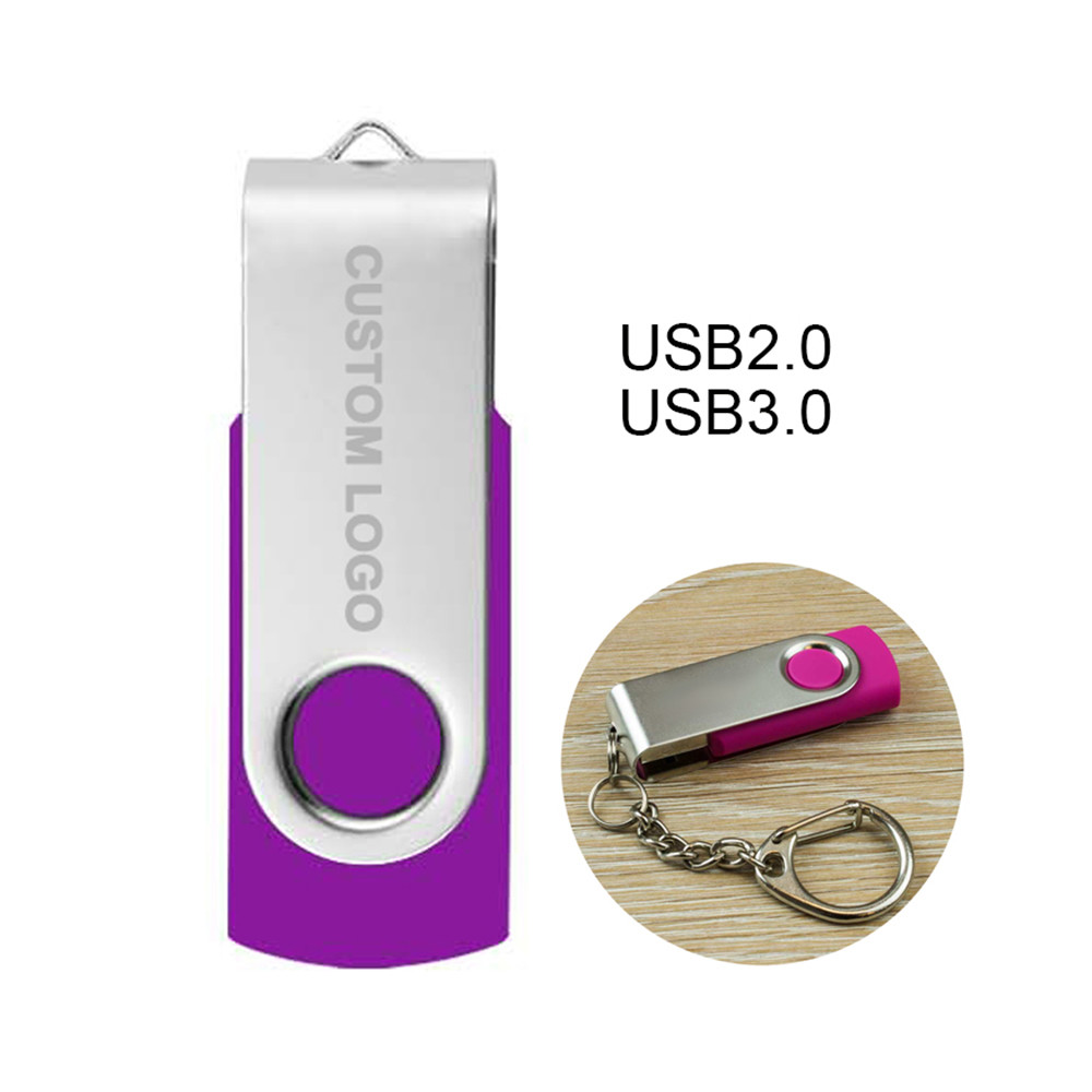 Custom Logo USB Flash Drive 16GB 32GB 64GB 128GB 256GB For Laptop And Computer