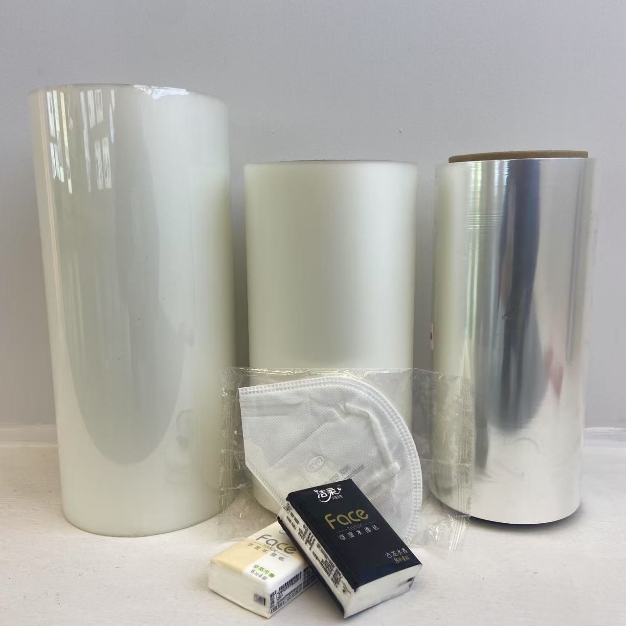 20 25 30 Micron Clear BOPP Polypropylene Film Flexible Transparent Printing Film