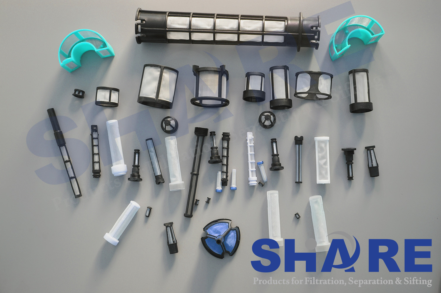 ABS Molded Tubular Plastic Filters For Medical And Life Science
