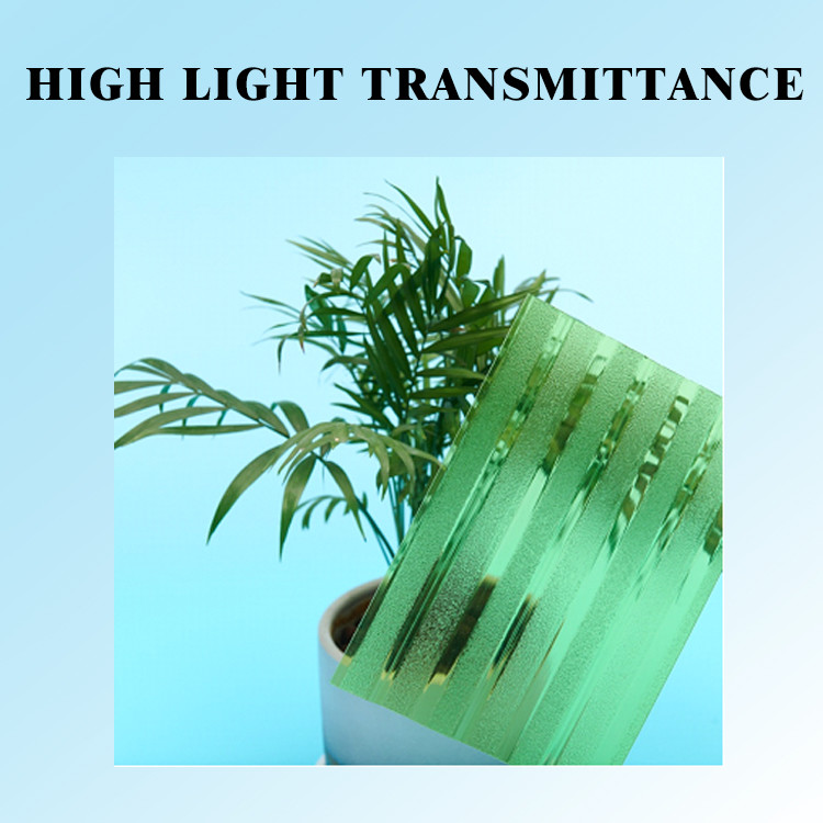 Multi Wall Polycarbonate Embossed Sheet 16mm 6m