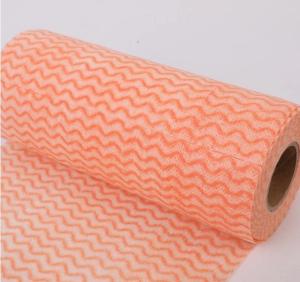 China Perforated Disposable Kitchen Washcloths , Practical Multi Purpose Cloth Wipes wholesale