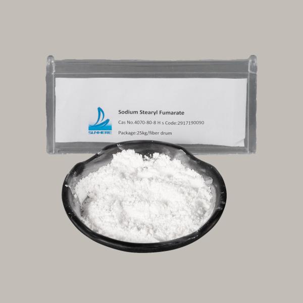 Not Volatile Sodium Stearyl Fumarate CAS 4070-80-8 for Safe Delivery in