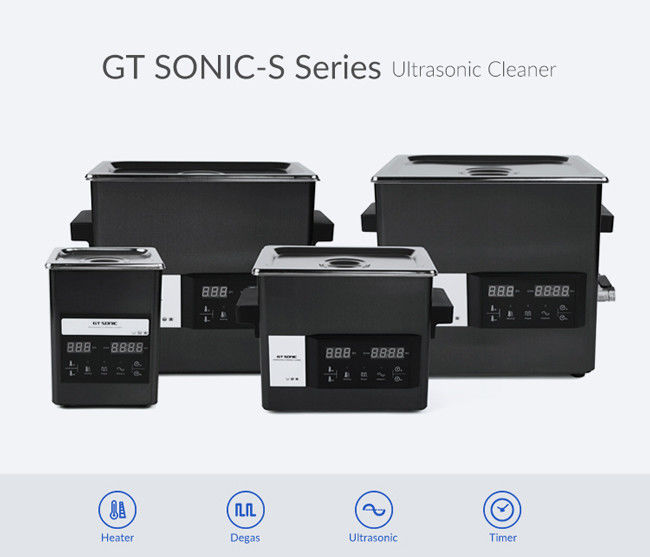 Small Vibration Cleaning Machine , Digital Heated Ultrasonic Cleaner