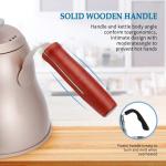 Stainless Steel Coffee Kettle With Thermometer 1.2L 40oz Eco - Friendly