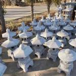 Marble Antique Stone Lantern Custom Hand Carved Beautiful