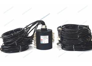 China Diameter 190mm Low Temperature Slip Ring With Megabit Ethernet Signal wholesale