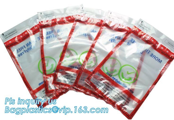 security deposit bags bank deposit bags cash deposit bags, general bank plastic deposit bags supply, Coin and Bank Note
