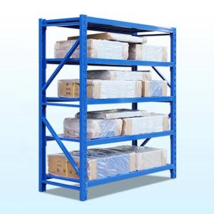 China Customized Boltless Metal Medium Duty Rack Space Saving Steel Shelving wholesale