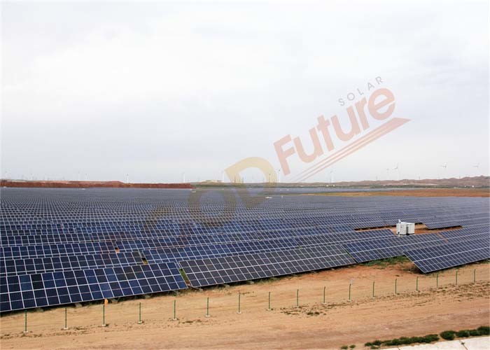 Max 90 Modules Smart Single Axis Solar Tracker 25% Ground Coverage