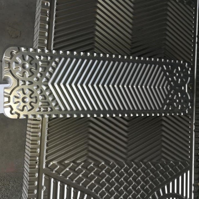 M6MX Titanium/0.6 dialognal flow Plate LT with Gasket NBR for Seawater Heat exchanger
