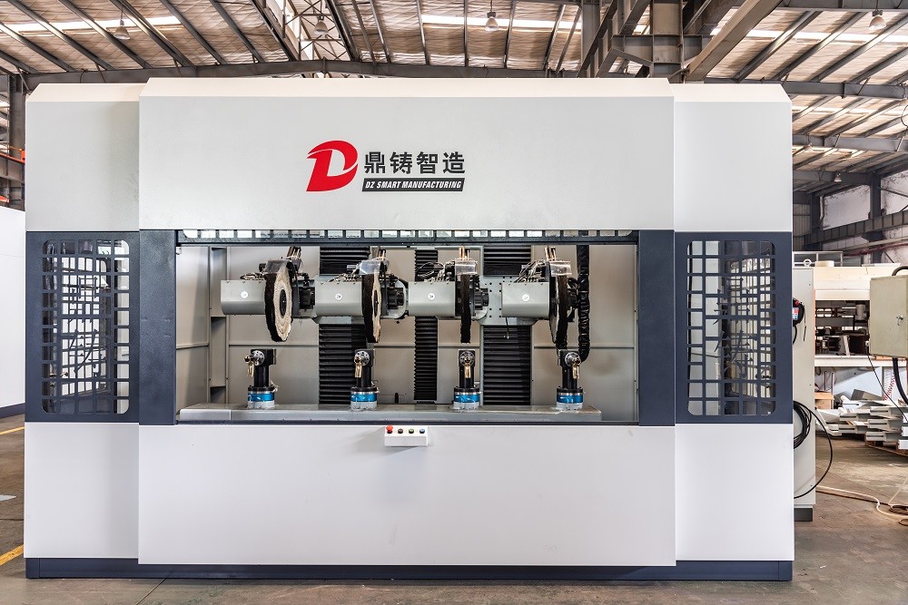 PLC Control Sheet Metal Polishing Machine Stainless Steel Polishing Machine