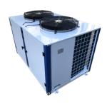 580L Refrigerated Reciprocating Water Cooled Water Chiller For Electroplating