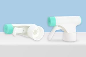 China 28/410 Plastic Foaming Trigger Sprayer Chemical Resistant Trigger Sprayer For Household Cleaning wholesale