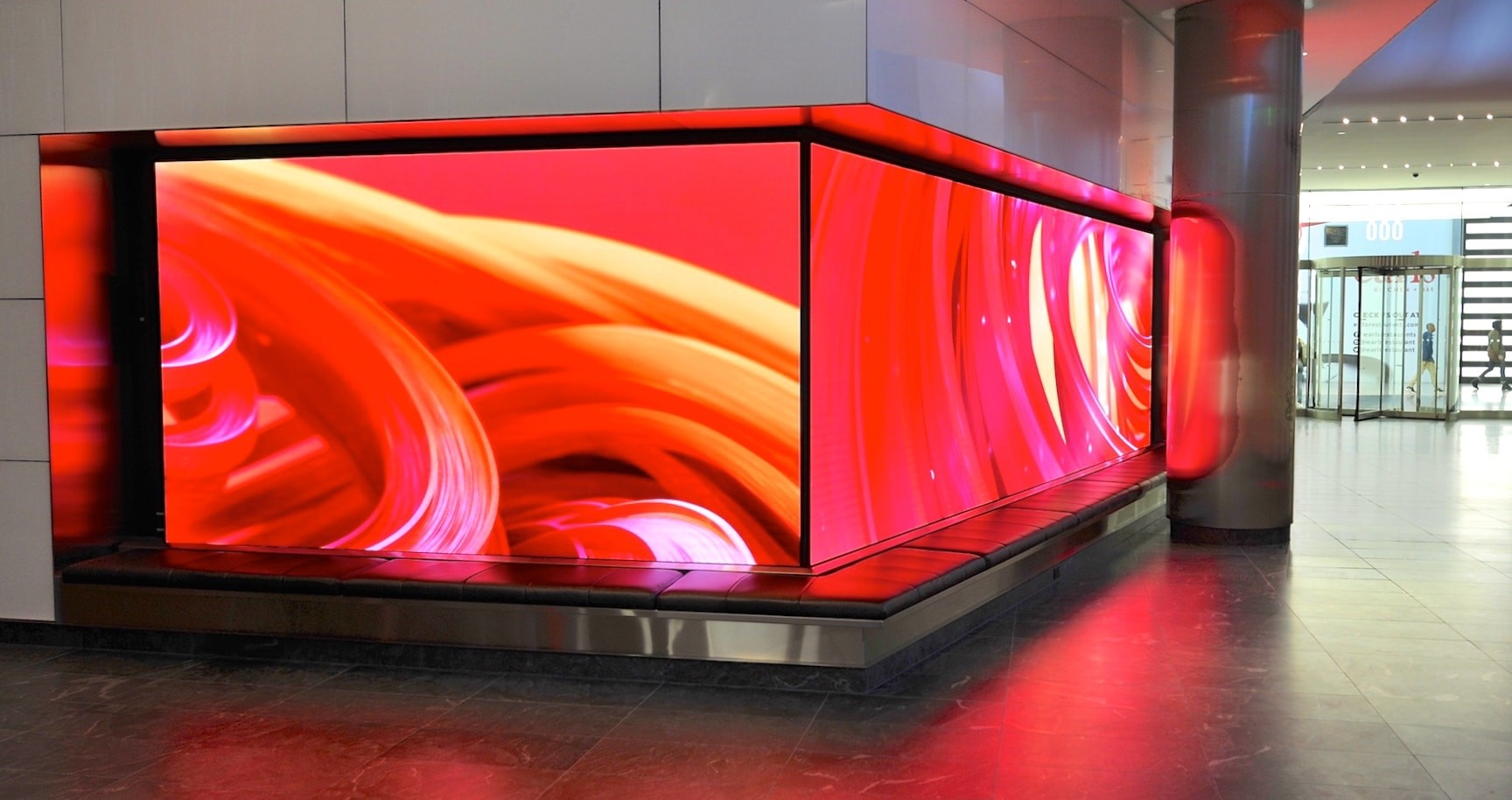 Aluminum Indoor Rental Led Display 576x576mm 54HZ FCC P3