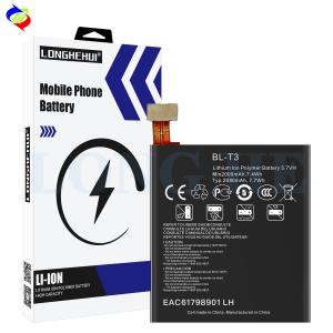 China 100% BL-T3 Battery for LG Optimus Vu F100L F100S 100% OEM Rechargeable Batteries wholesale